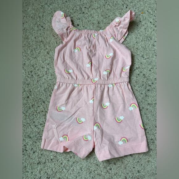 NWT. Pink Kids Romper Set - Picture 3 of 13